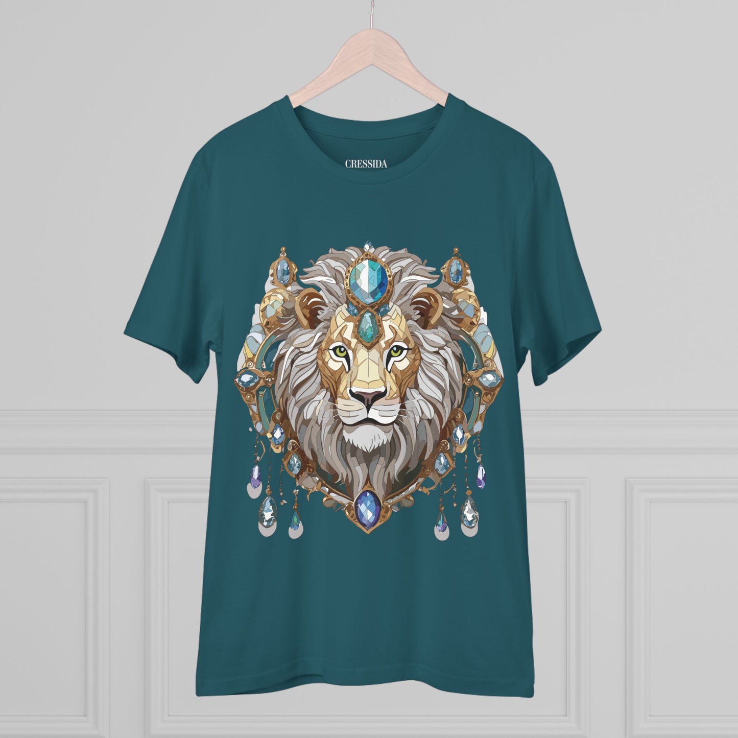 Organic T-shirt with Animals - Lion