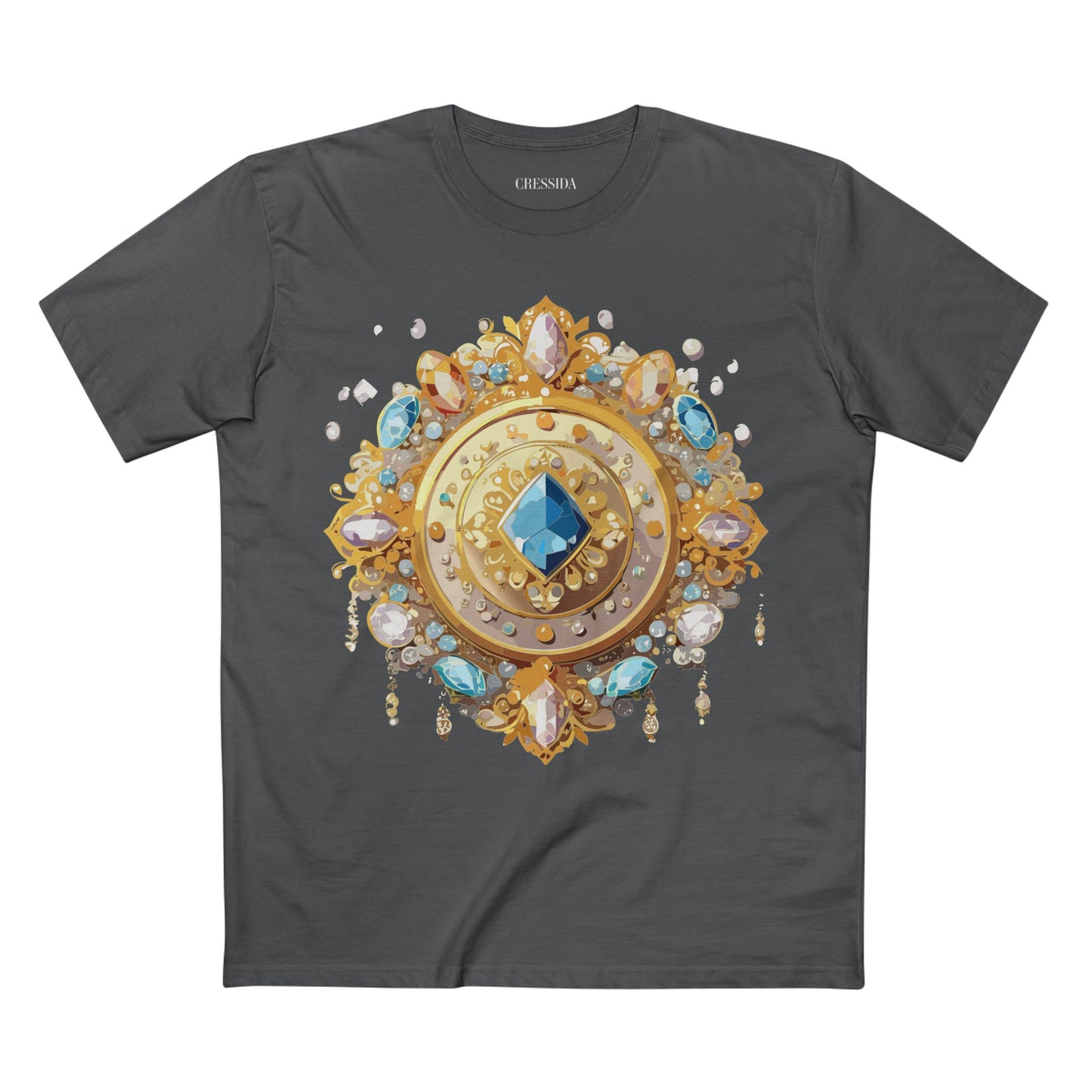 Medallion Shirt, Shirt with Medallion, Tee Shirt with Medal