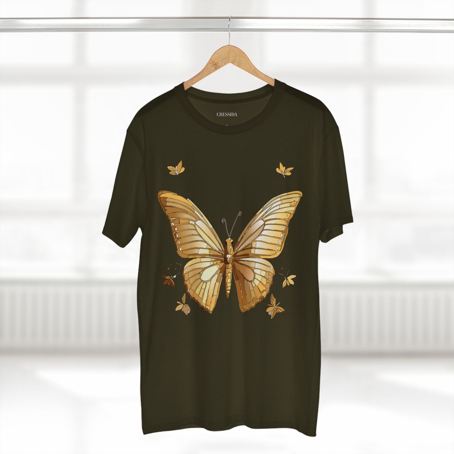 Butterfly shirt, Shirt with Butterfly, Tee Shirt with Antique Butterfly