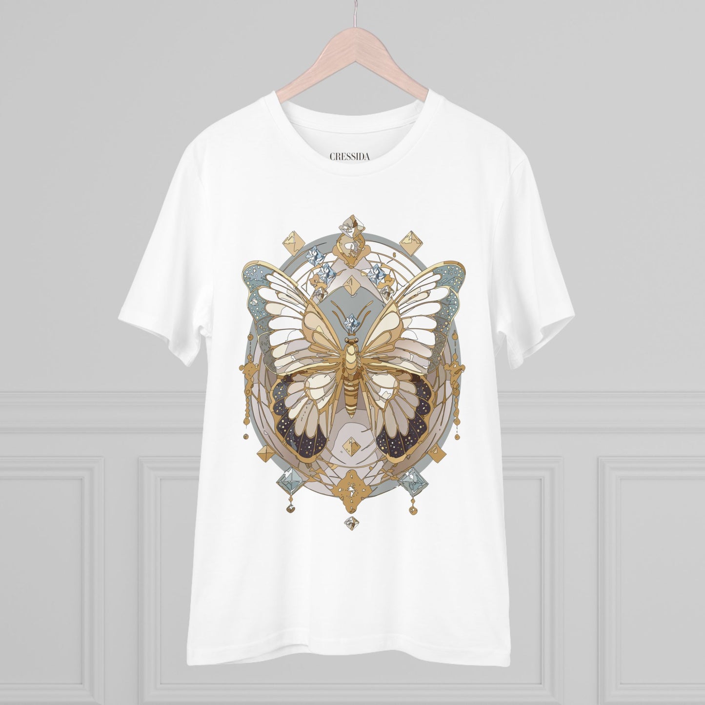 Bio-T-Shirt mit Schmetterling