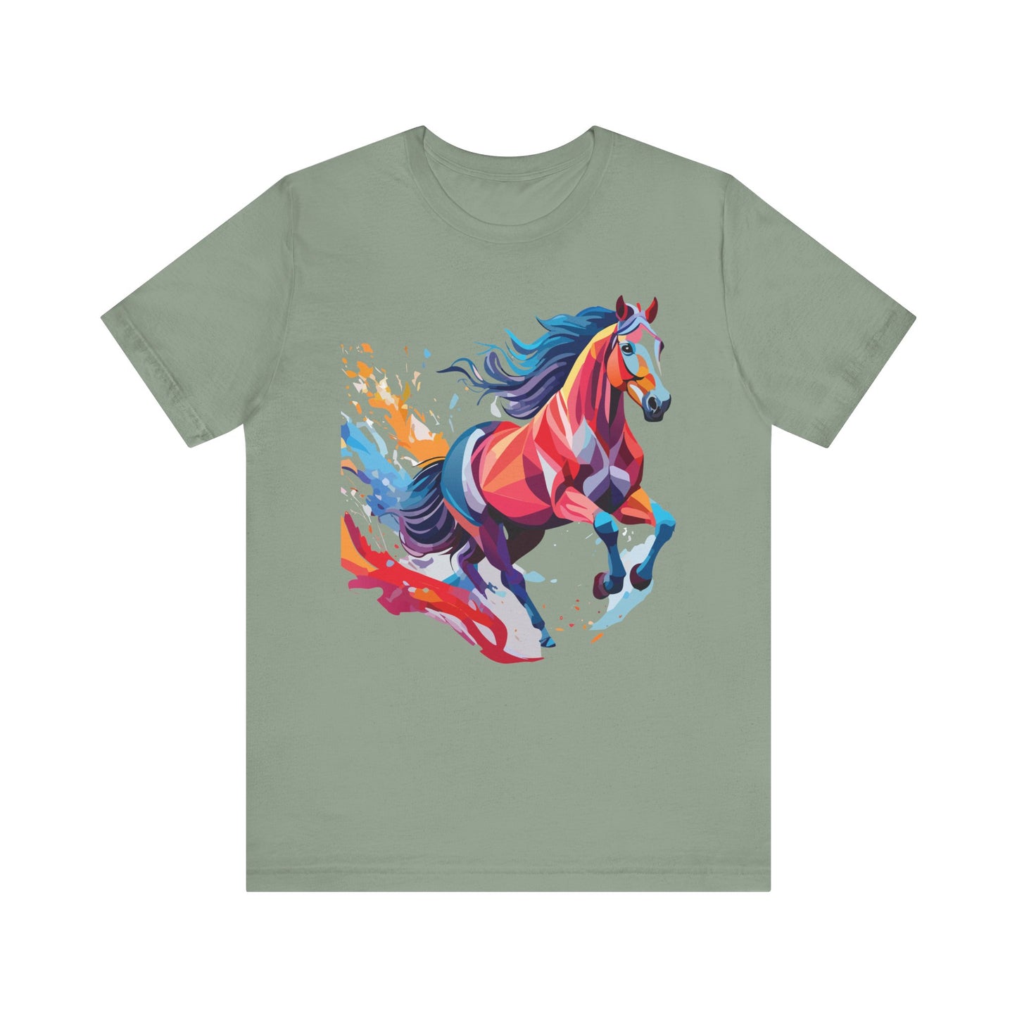 Unisex Animal Shirt, Tee Shirt with Animals, Art Design Tee Shirt, Wild Animals Shirt
