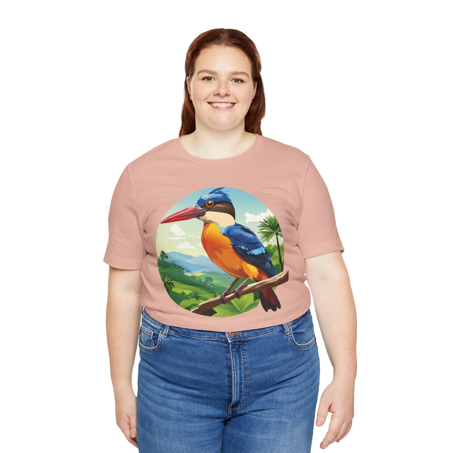 Unisex Animal Shirt, Tee Shirt with Animals, Art Design Tee Shirt, Wild Animals Shirt