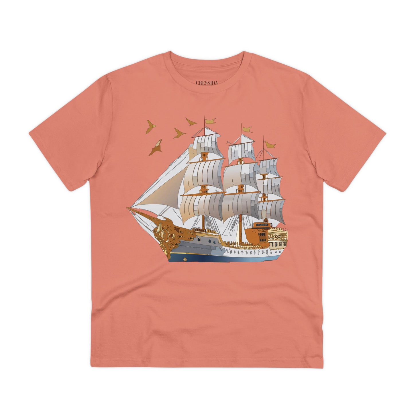 Organic T-shirt with Ship