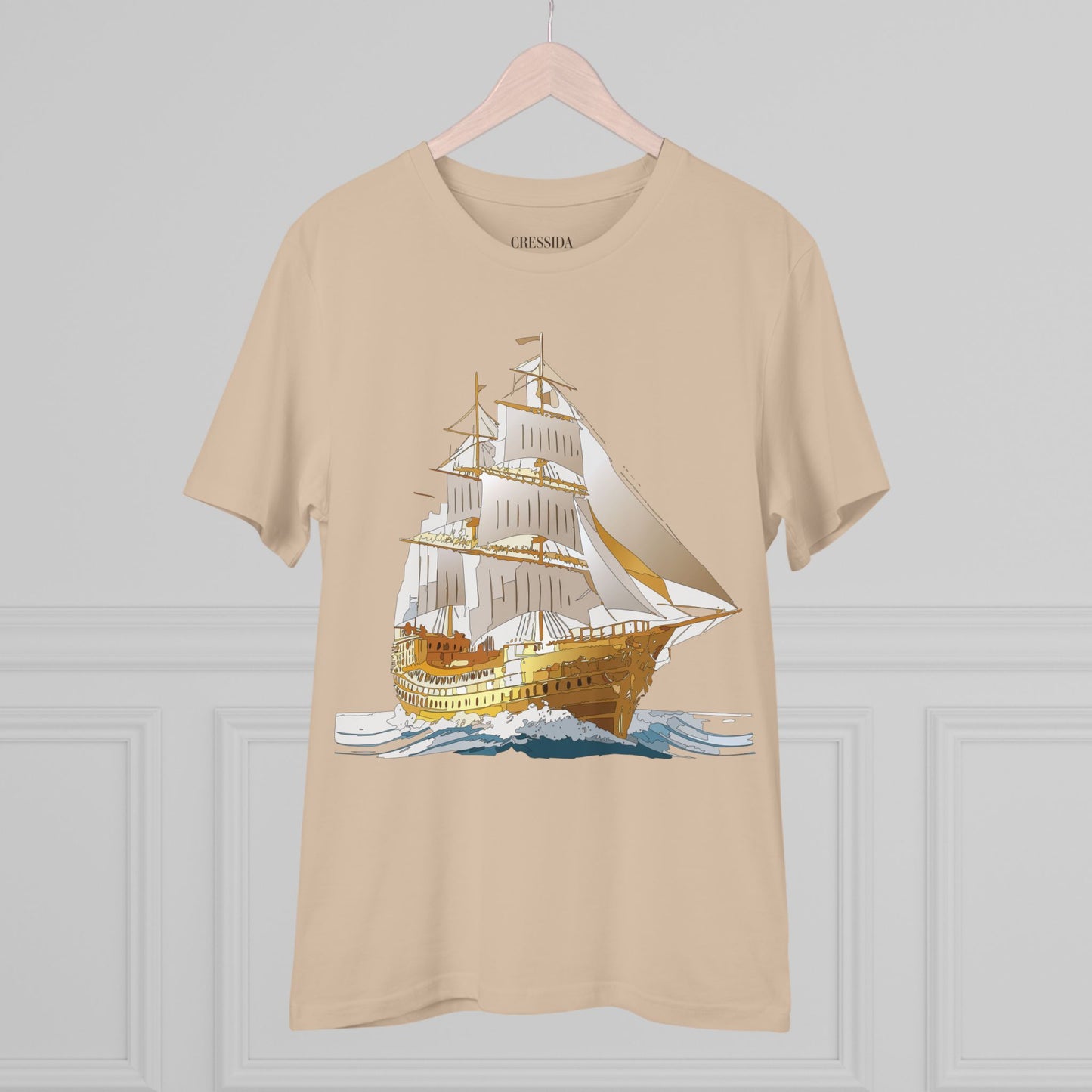 Organic T-shirt with Ship