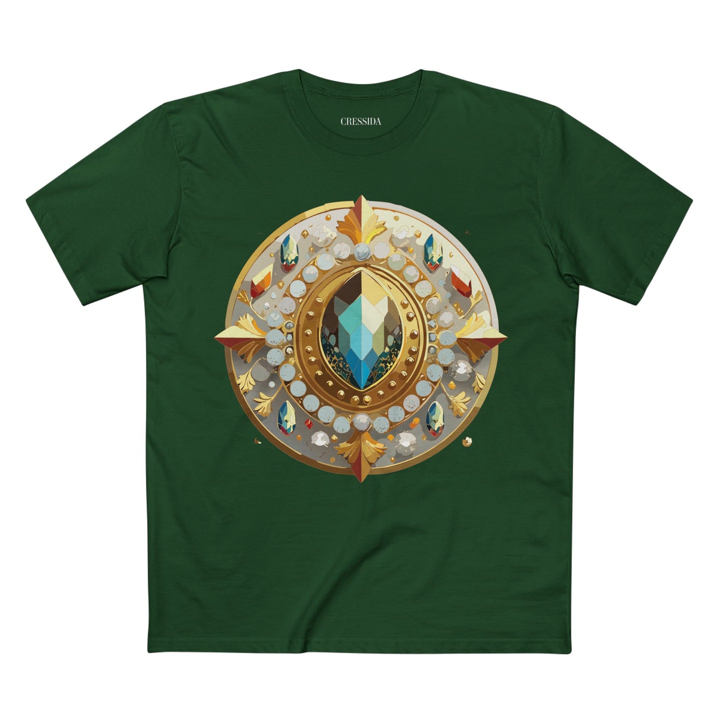 Medallion Shirt, Shirt with Medallion, Tee Shirt with Medal