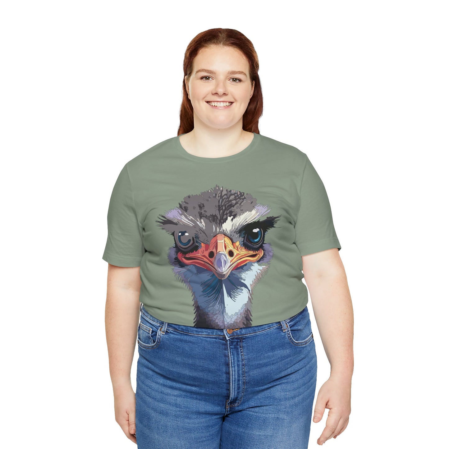 Unisex Animal Shirt, Tee Shirt with Animals, Art Design Tee Shirt, Wild Animals Shirt