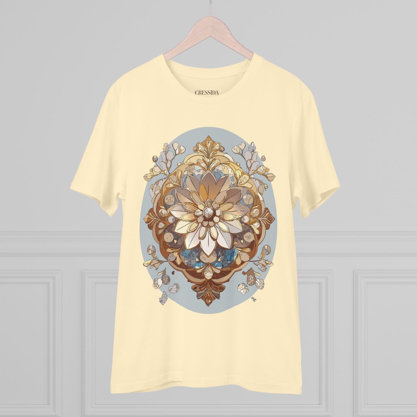 Organic T-shirt with Flower