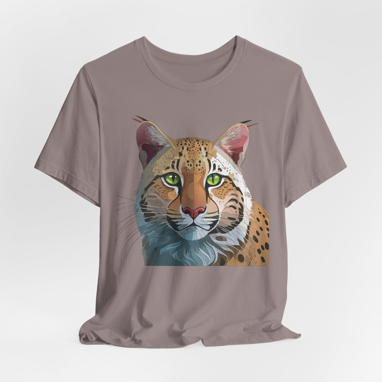 Unisex Animal Shirt, Tee Shirt with Animals, Art Design Tee Shirt, Wild Animals Shirt