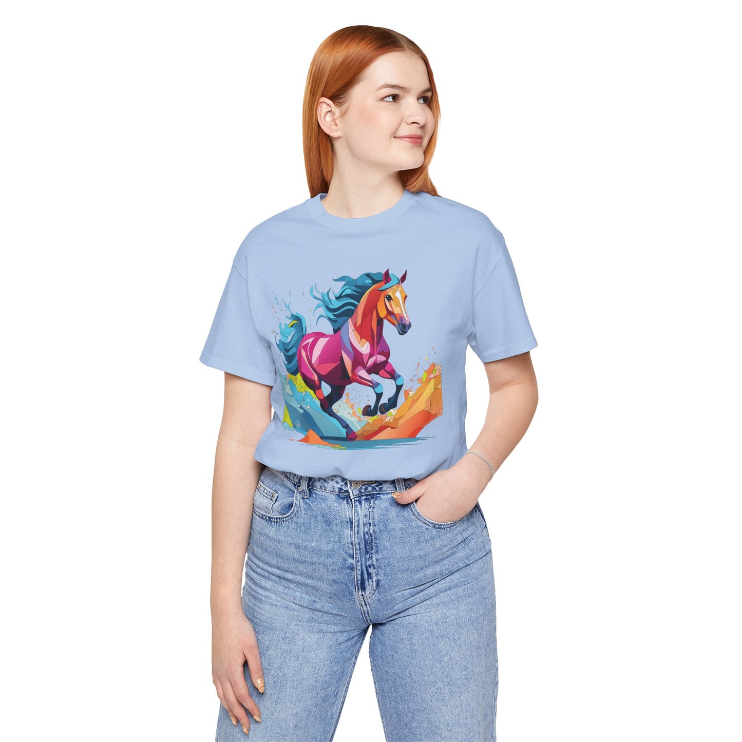 Unisex Animal Shirt, Tee Shirt with Animals, Art Design Tee Shirt, Wild Animals Shirt