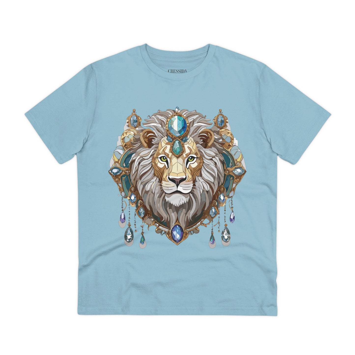 Organic T-shirt with Animals - Lion