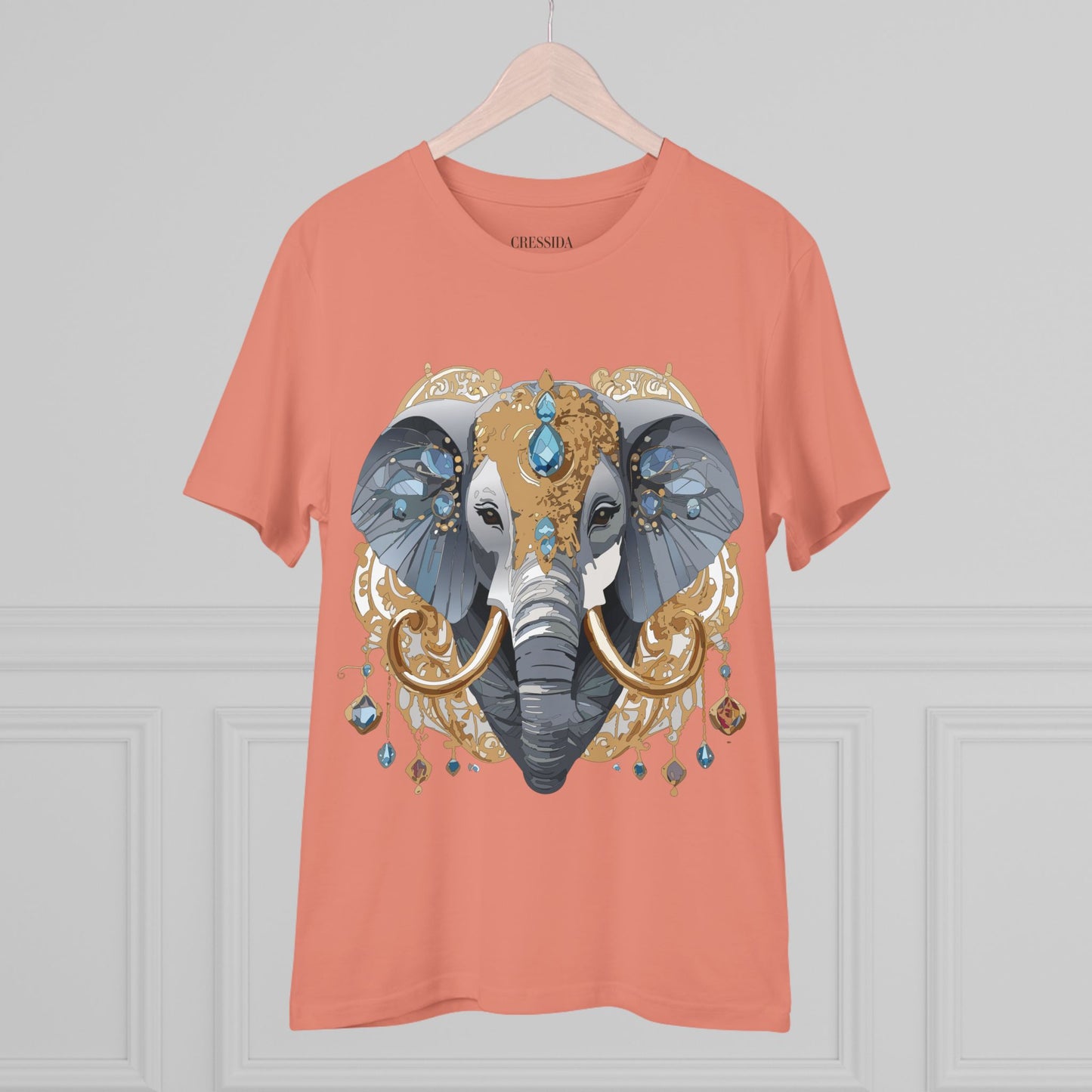 Organic T-shirt with Animals - Elephant