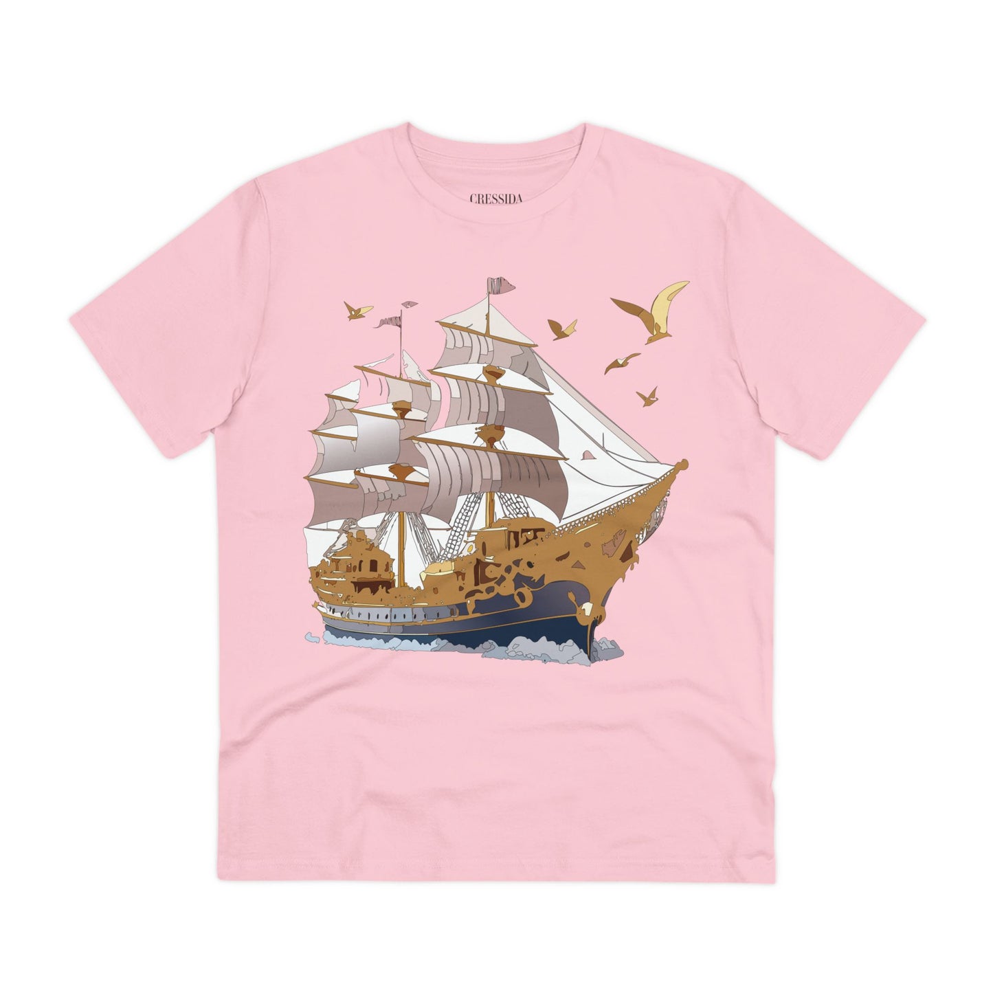 Organic T-shirt with Ship