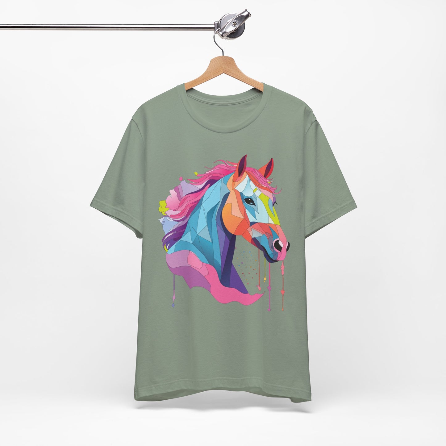 Unisex Animal Shirt, Tee Shirt with Animals, Art Design Tee Shirt, Wild Animals Shirt