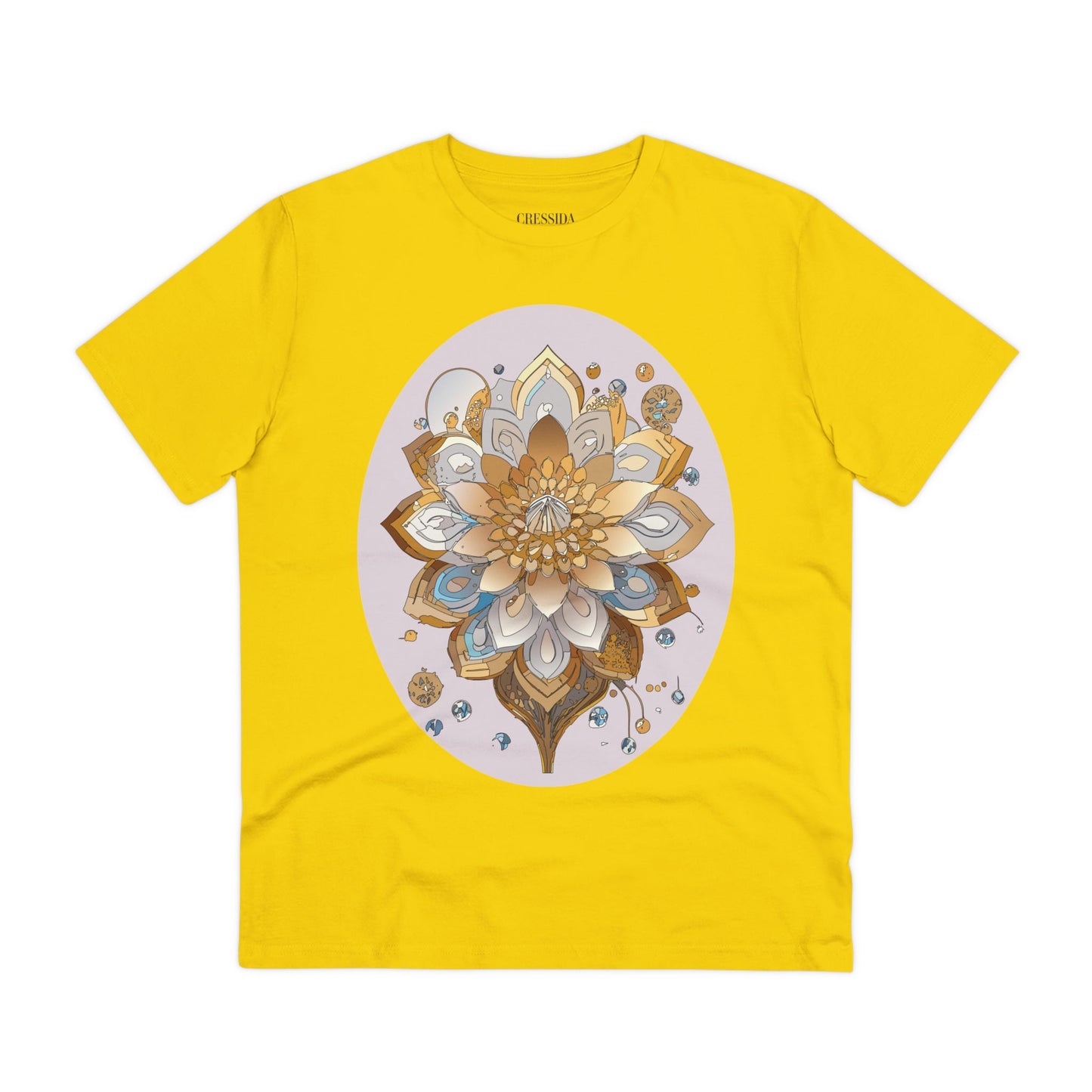 Organic T-shirt with Flower