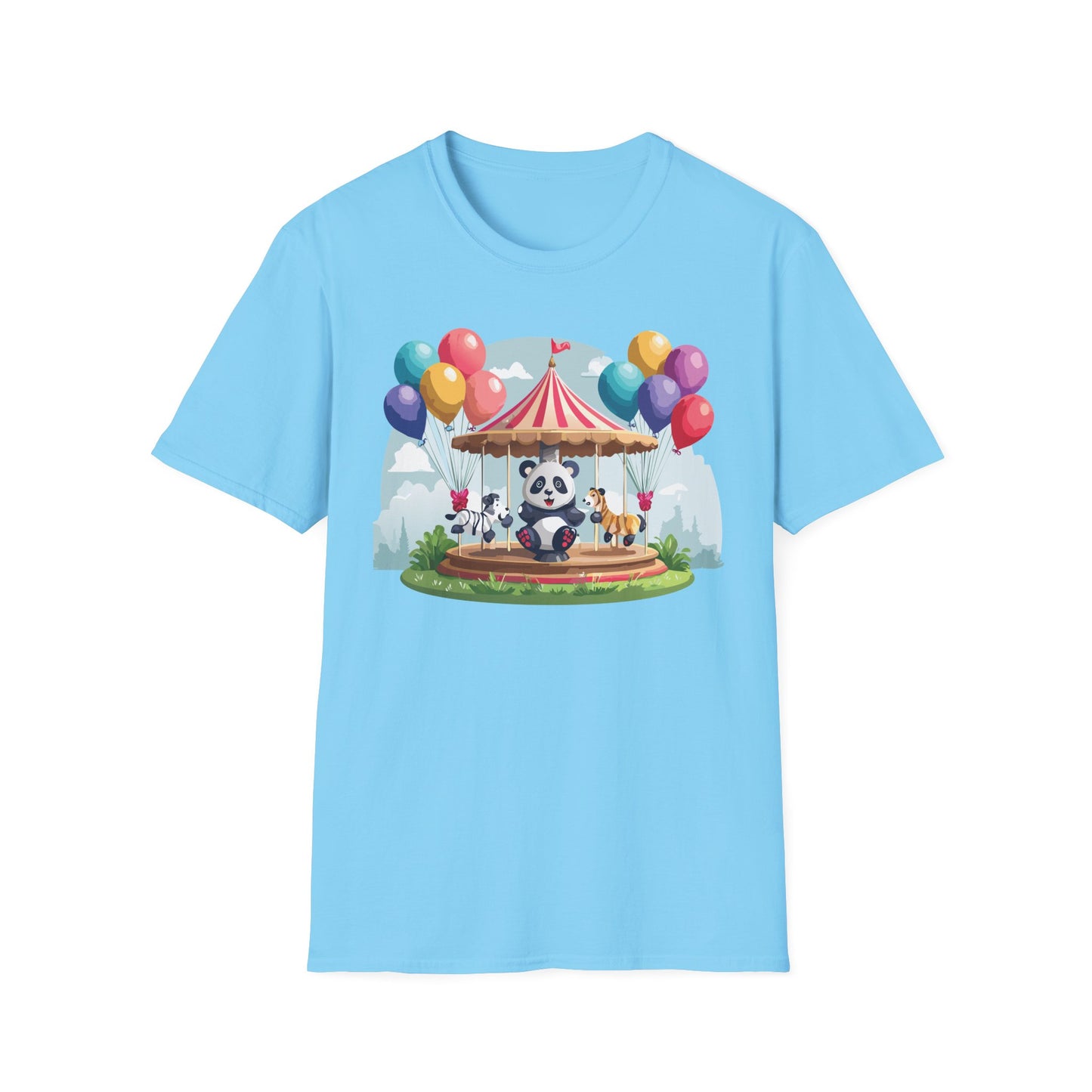 Panda Shirt, T Shirt with Panda, Animal Shirt, Tee Shirt with Animals