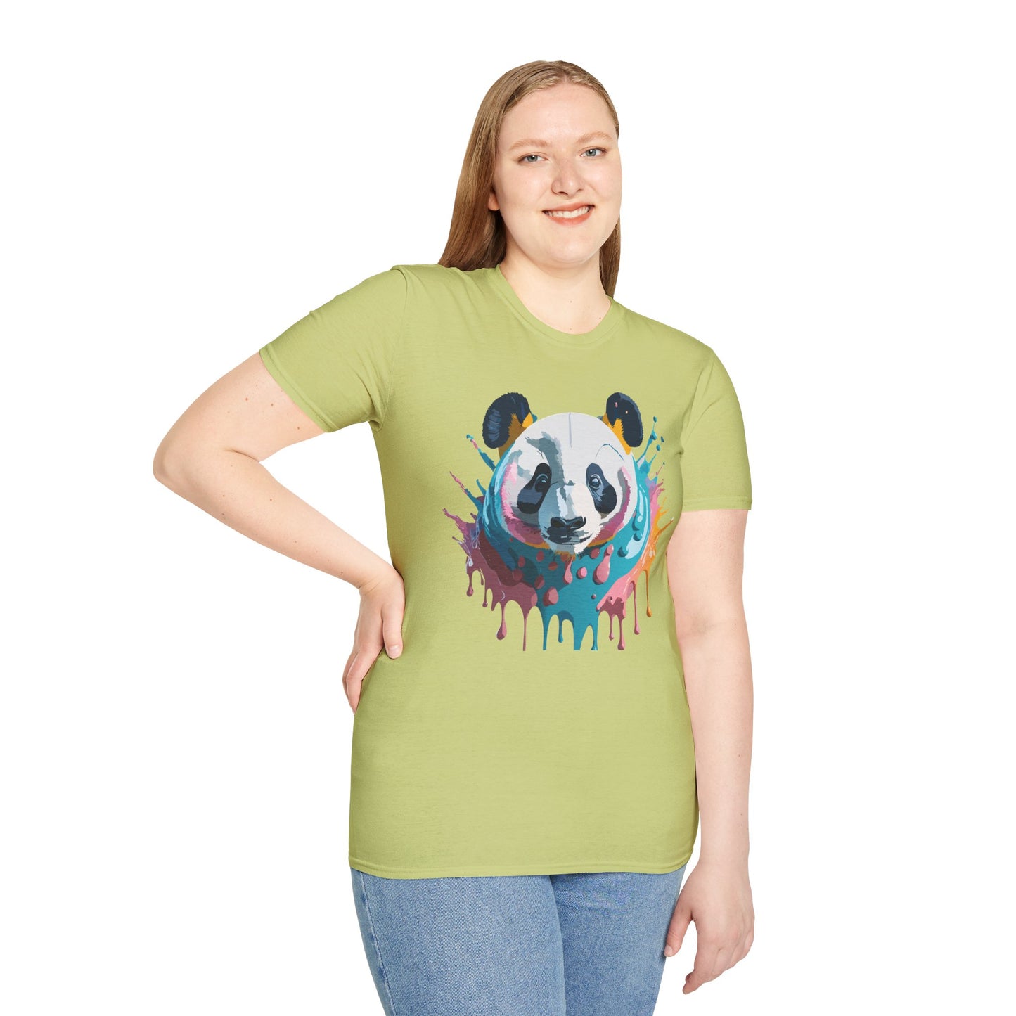 Panda Shirt, T Shirt with Panda, Animal Shirt, Tee Shirt with Animals