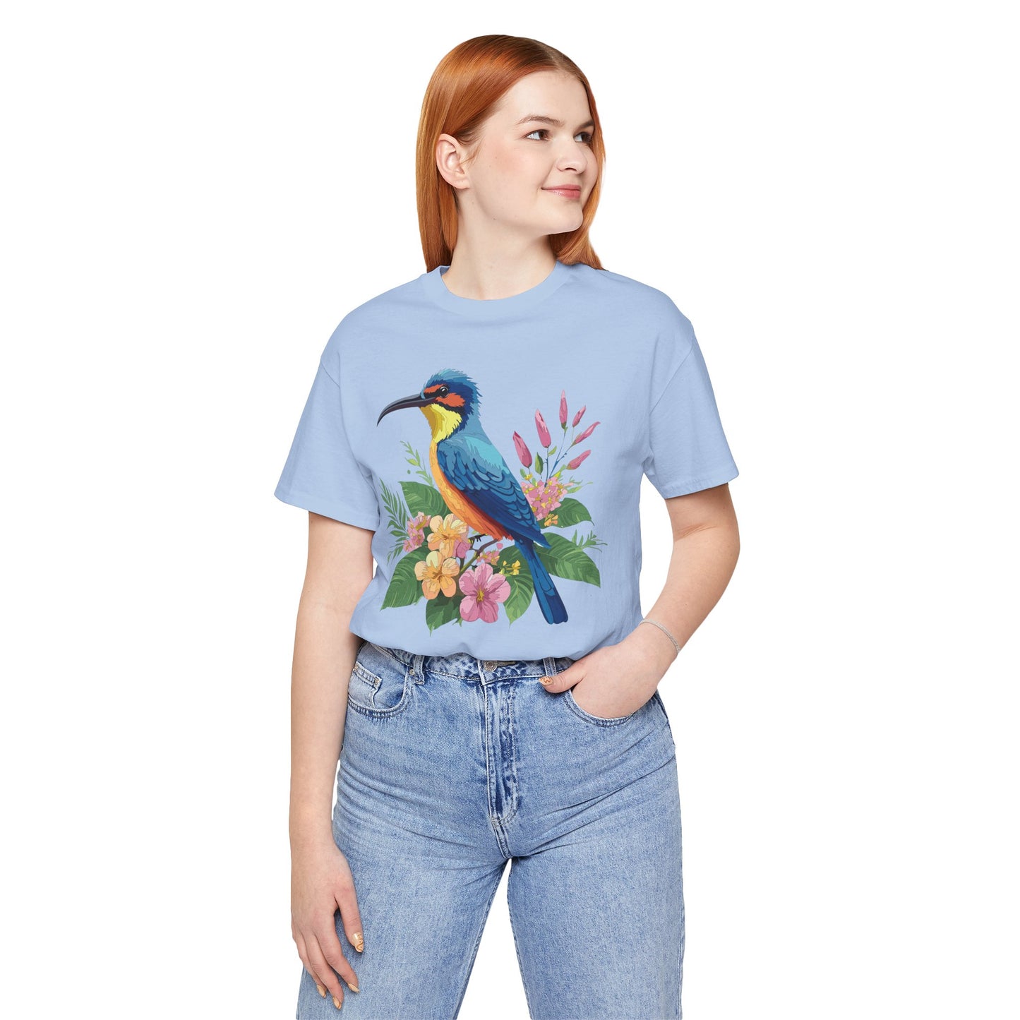 Unisex Animal Shirt, Tee Shirt with Animals, Art Design Tee Shirt, Wild Animals Shirt