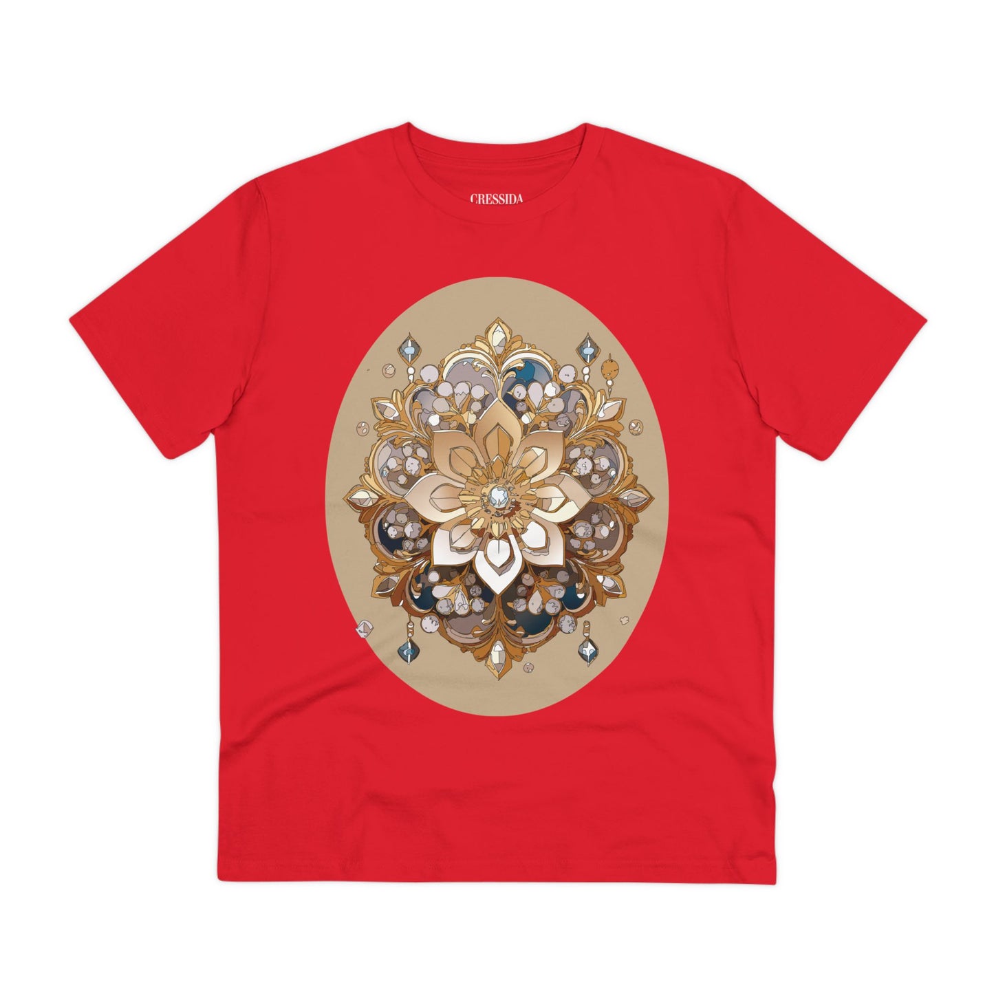 Organic T-shirt with Flower