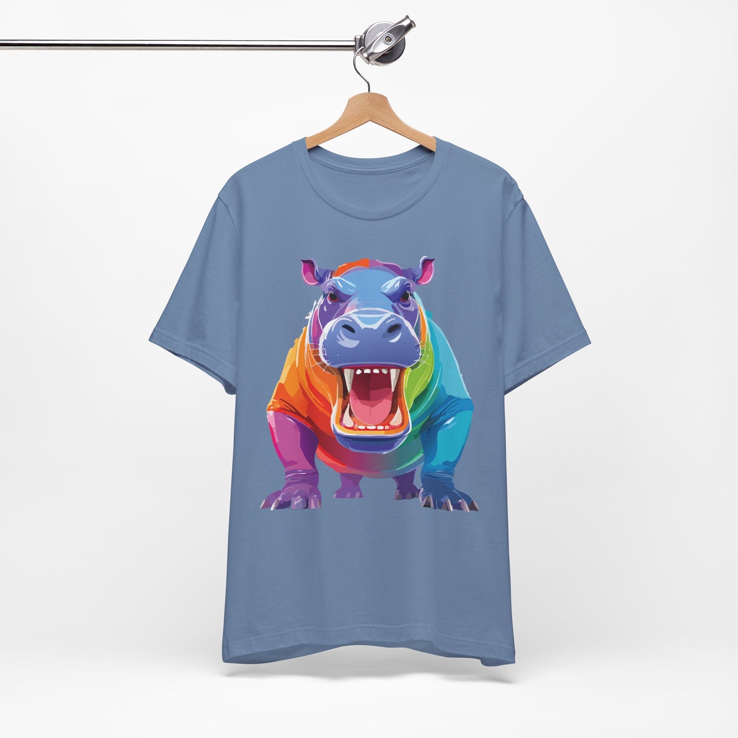 Unisex Animal Shirt, Tee Shirt with Animals, Art Design Tee Shirt, Wild Animals Shirt
