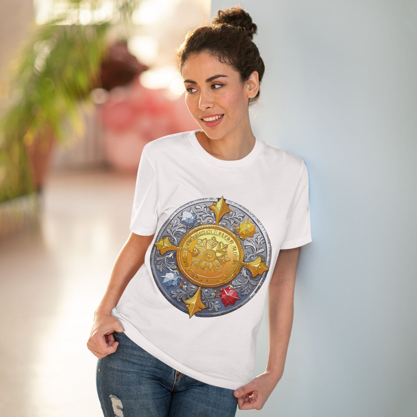 Organic T-shirt with Coin