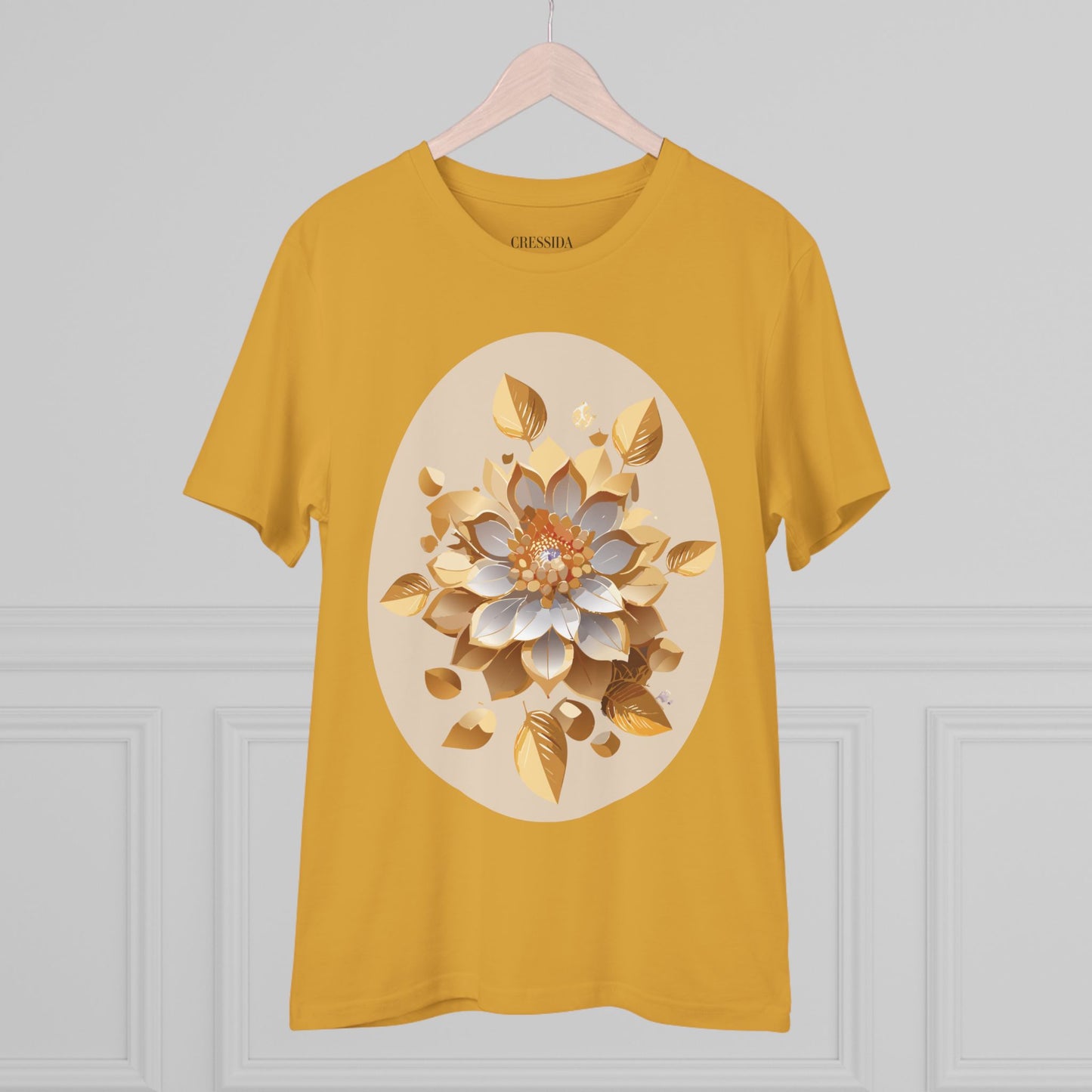 Organic T-shirt with Flower