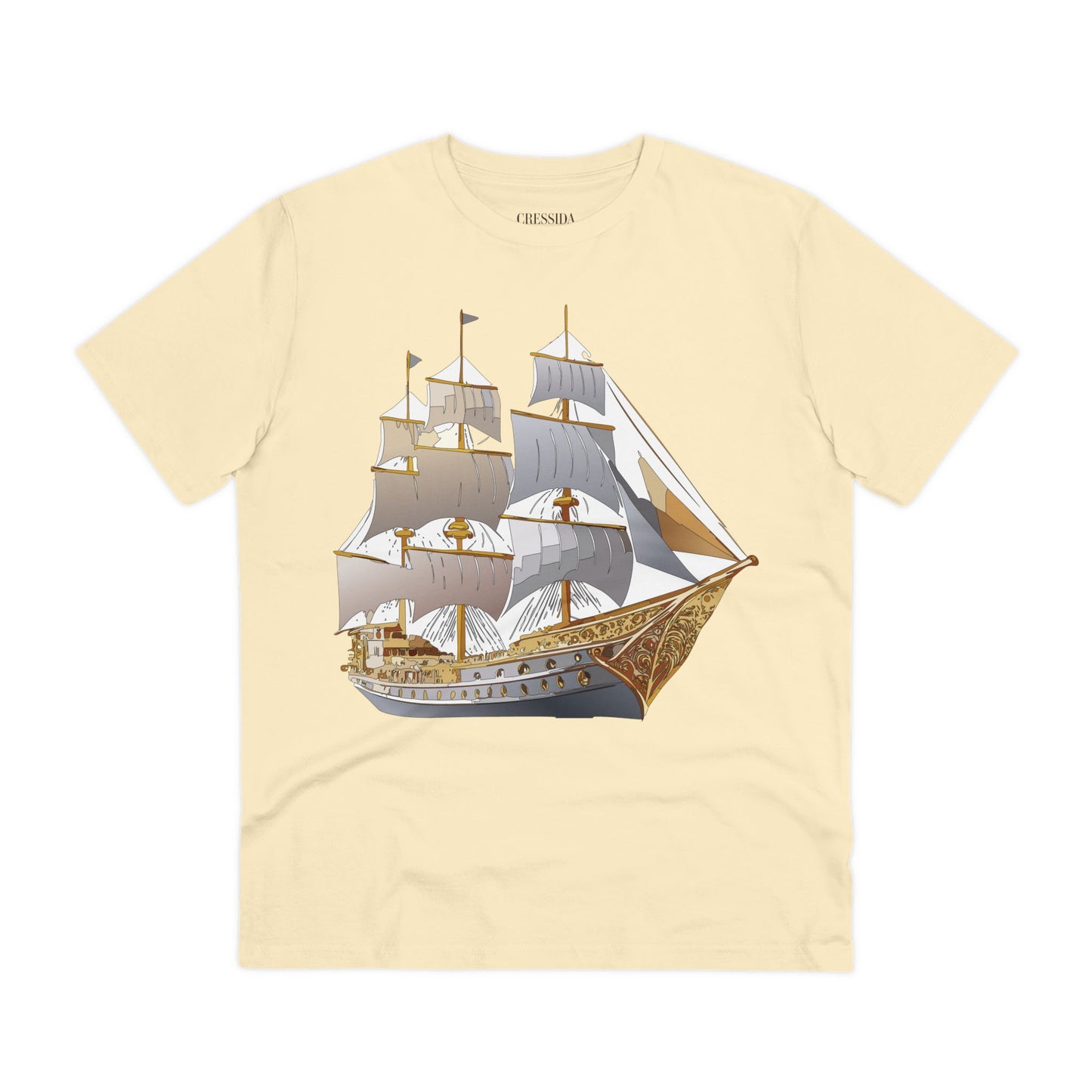 Organic T-shirt with Ship