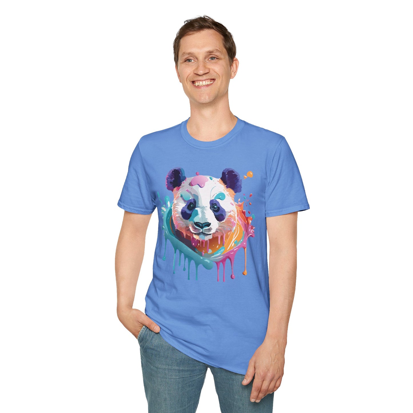 Panda Shirt, T Shirt with Panda, Animal Shirt, Tee Shirt with Animals