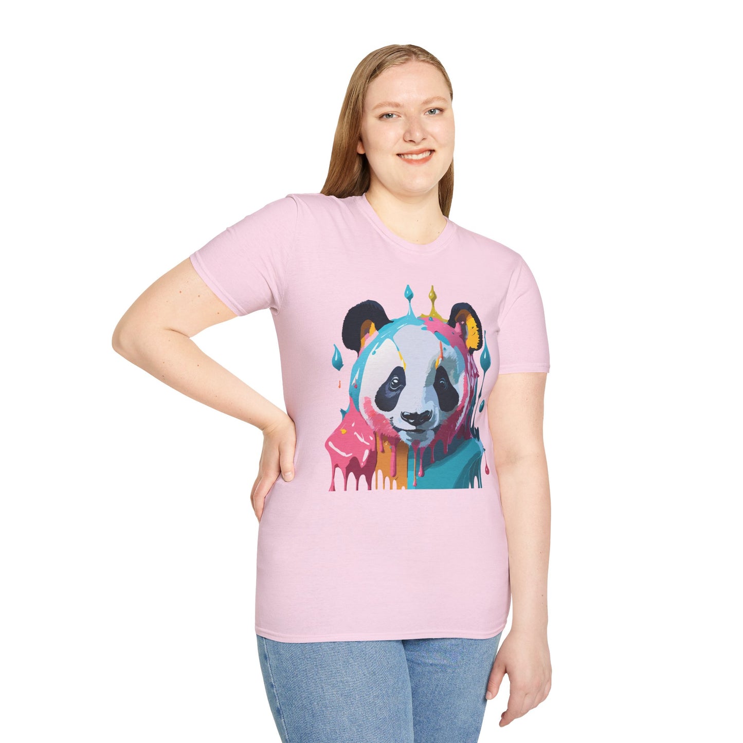 Panda Shirt, T Shirt with Panda, Animal Shirt, Tee Shirt with Animals