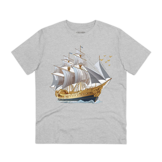 Organic T-shirt with Ship