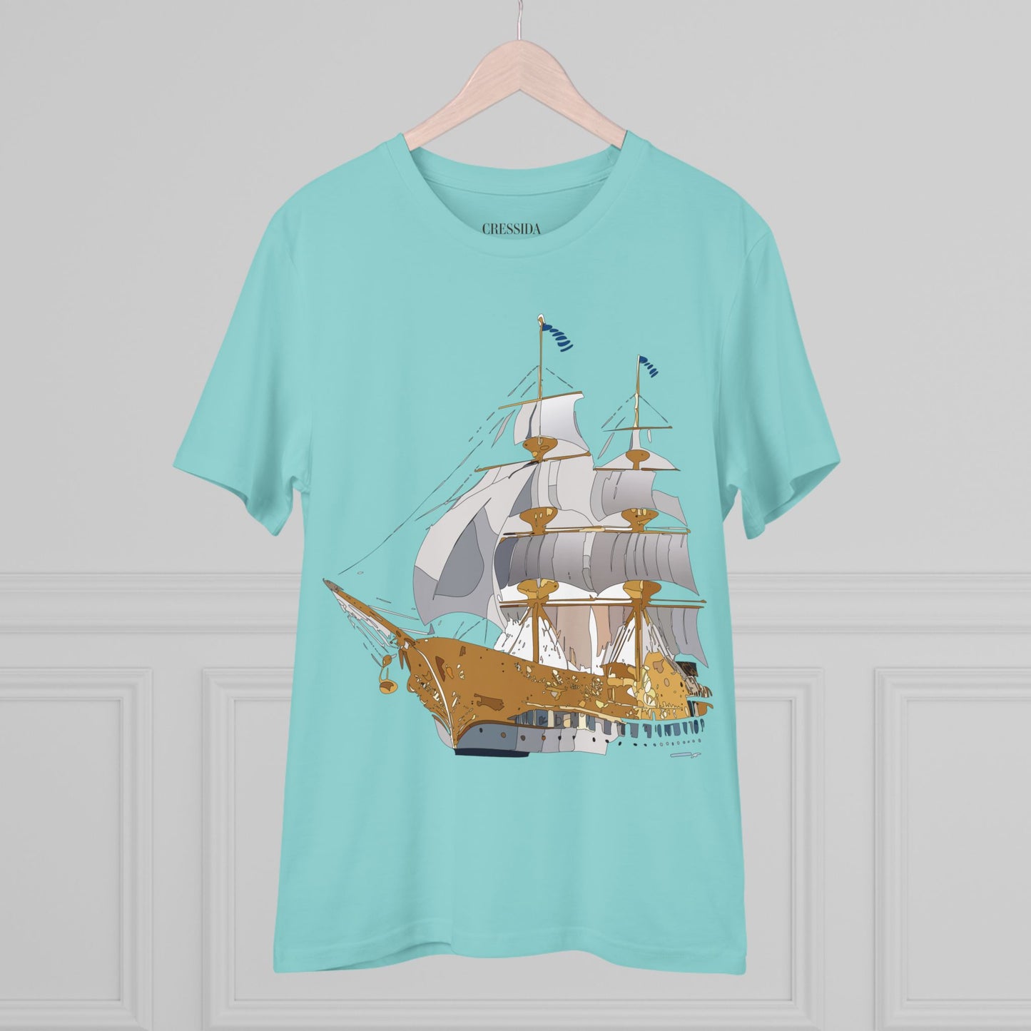 Organic T-shirt with Ship