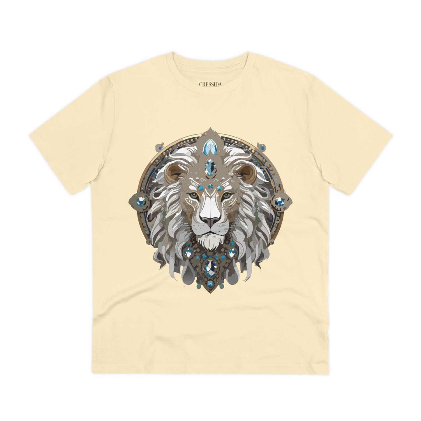 Organic T-shirt with Animals - Lion