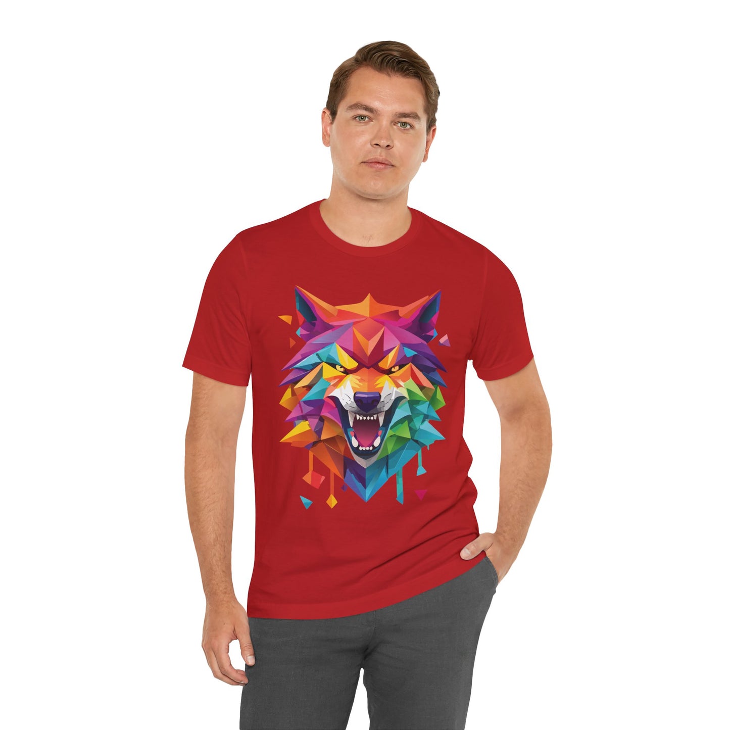 Unisex Animal Shirt, Tee Shirt with Animals, Art Design Tee Shirt, Wild Animals Shirt