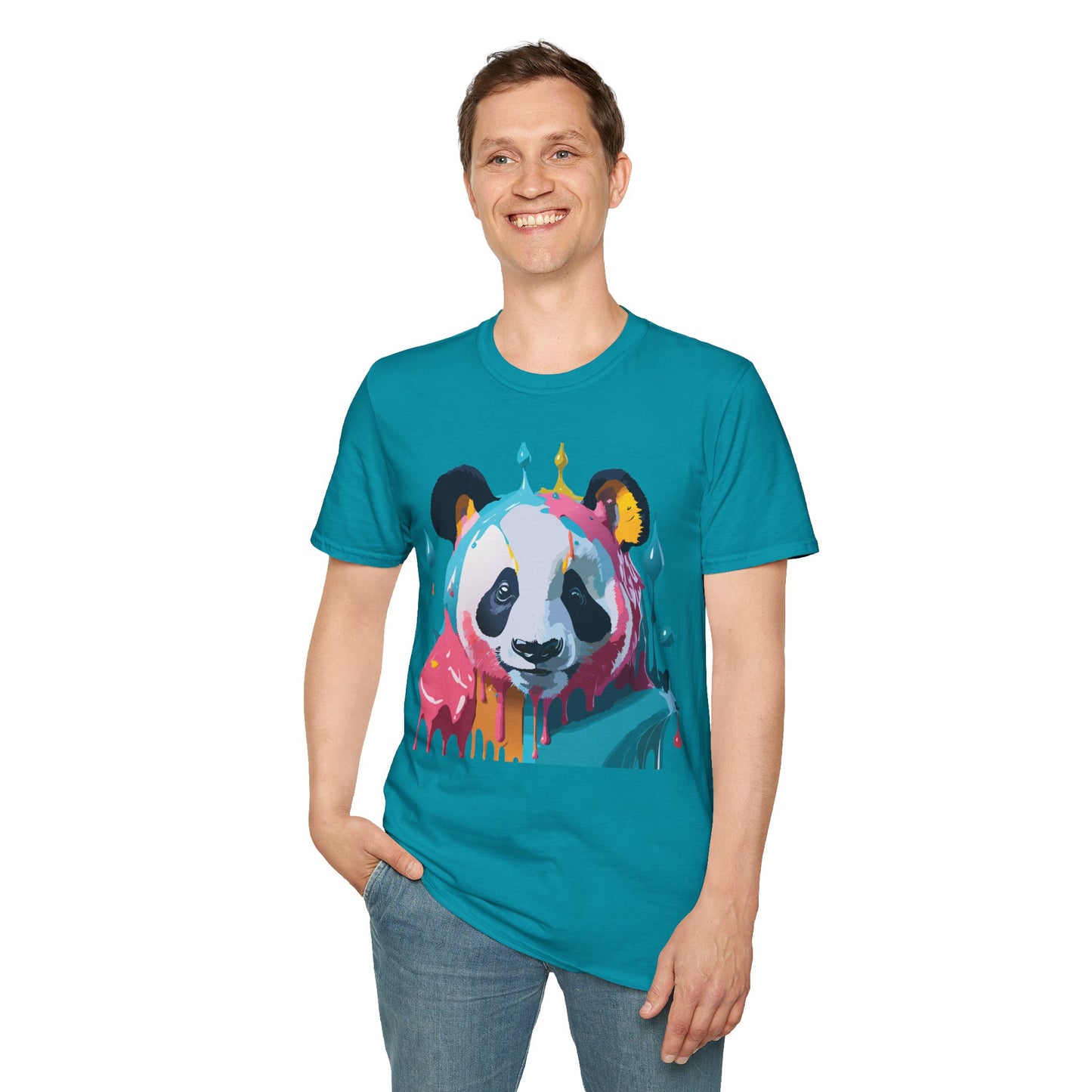 Panda Shirt, T Shirt with Panda, Animal Shirt, Tee Shirt with Animals