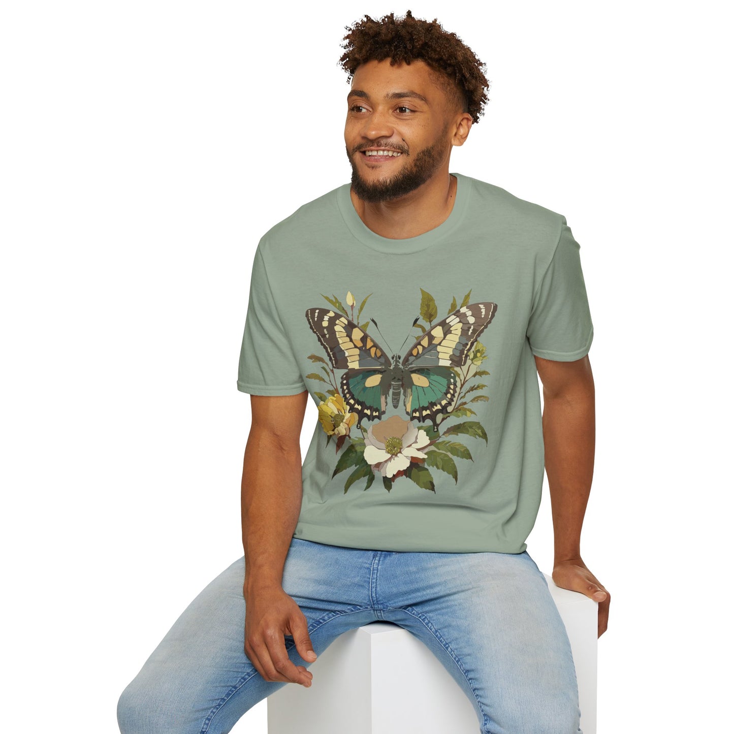 Butterfly Shirt, T Shirt with Butterfly, Monarch Shirt