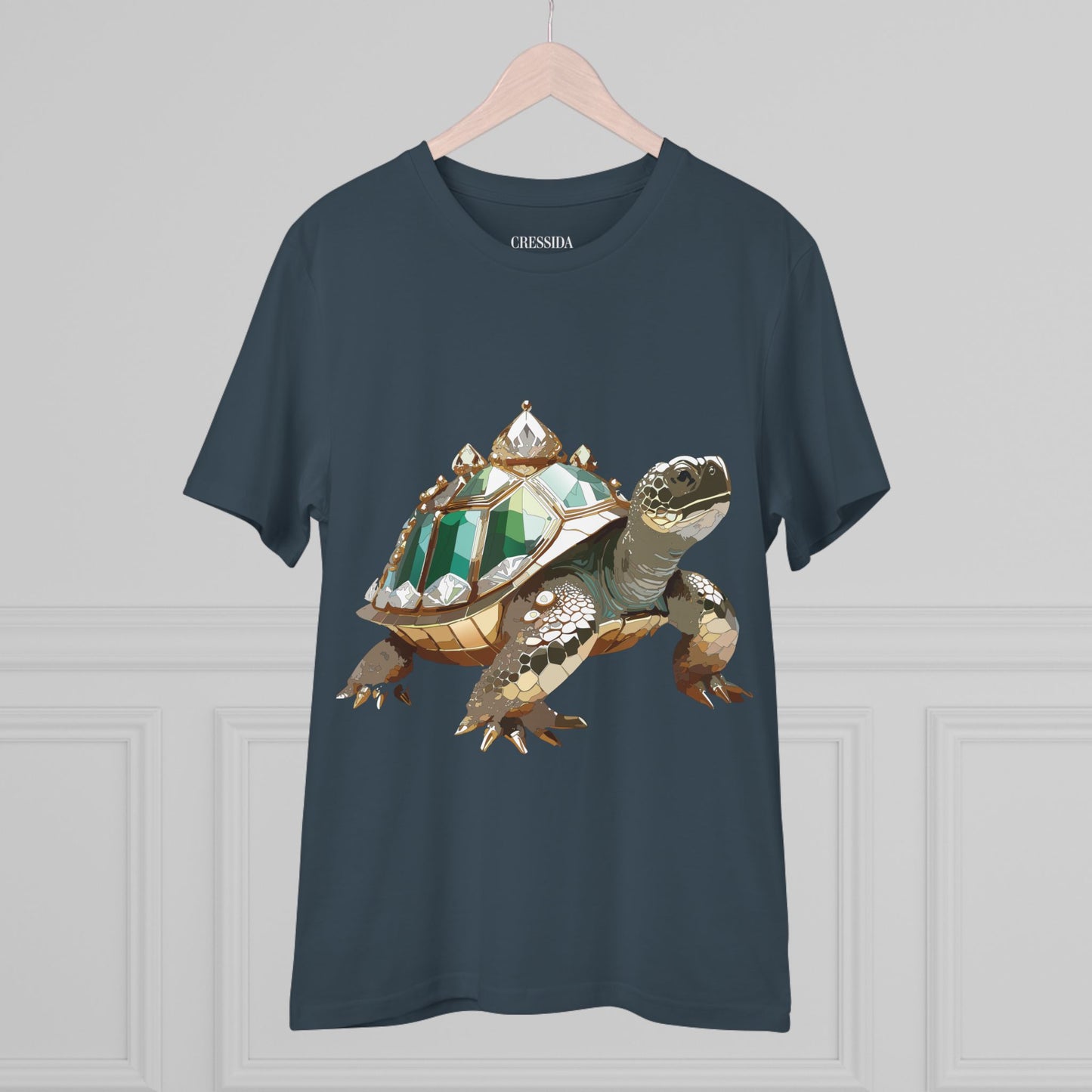 Organic T-shirt with Animals - Turtle