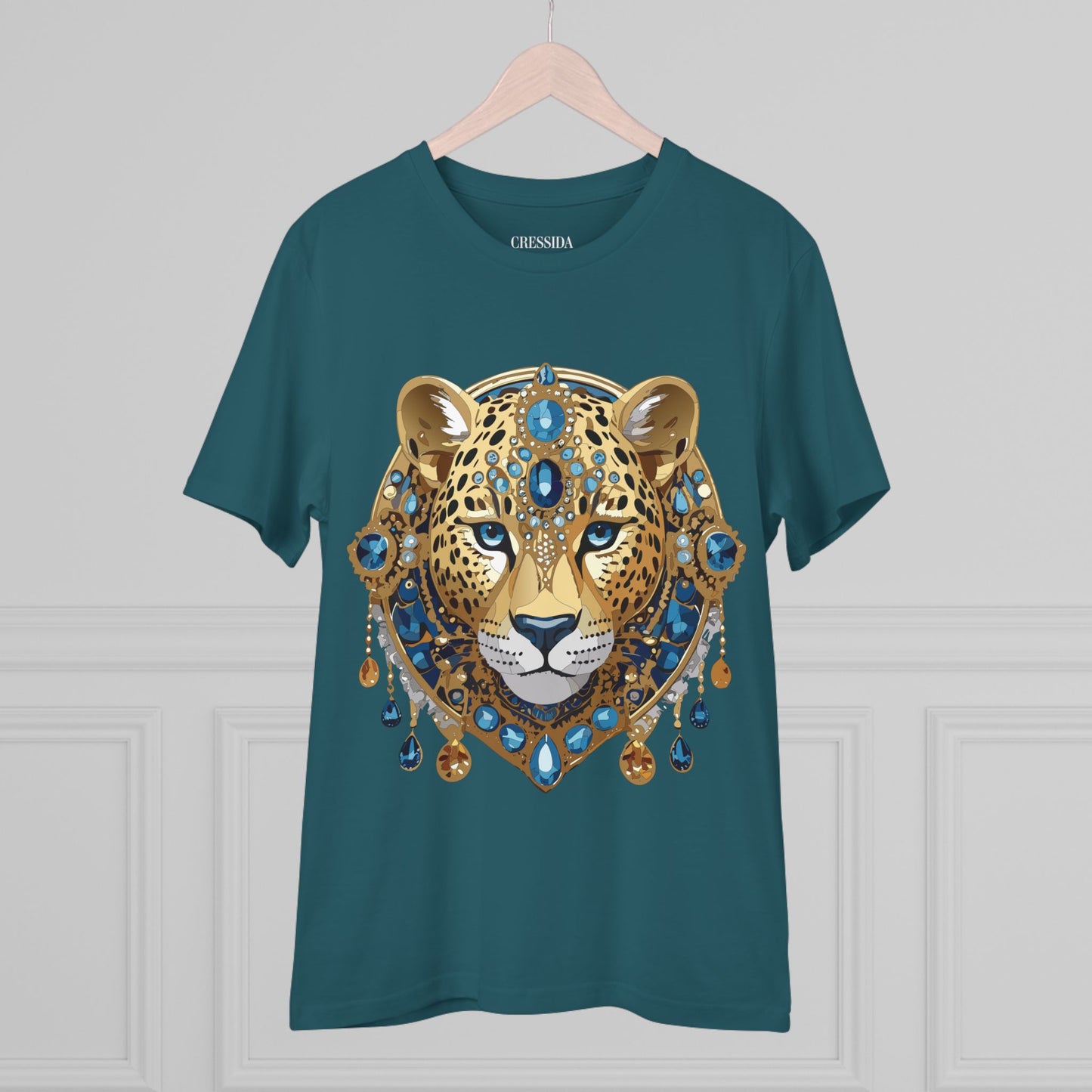 Organic T-shirt with Animals - Cheetah