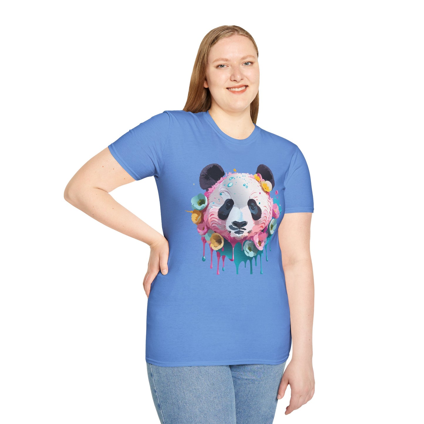 Panda Shirt, T Shirt with Panda, Animal Shirt, Tee Shirt with Animals