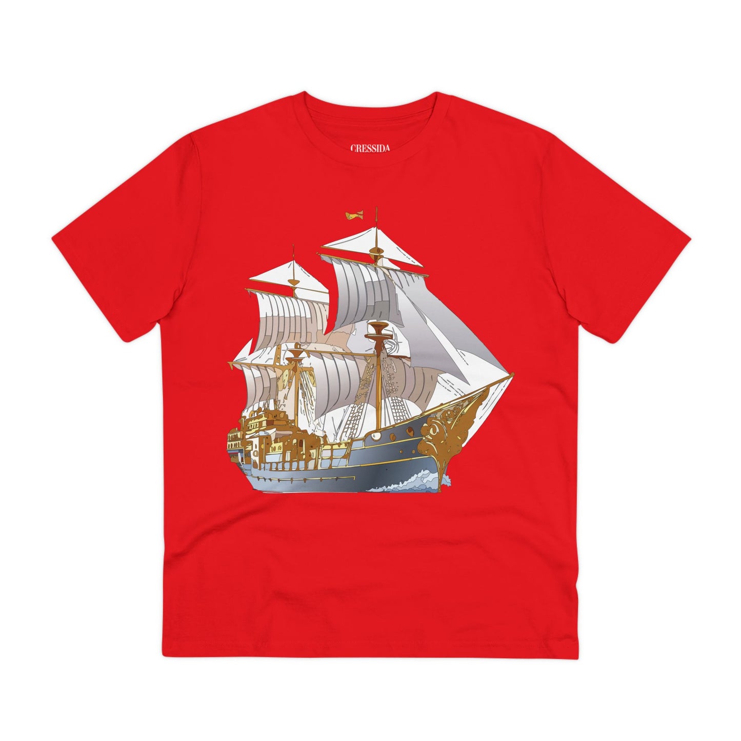 Organic T-shirt with Ship