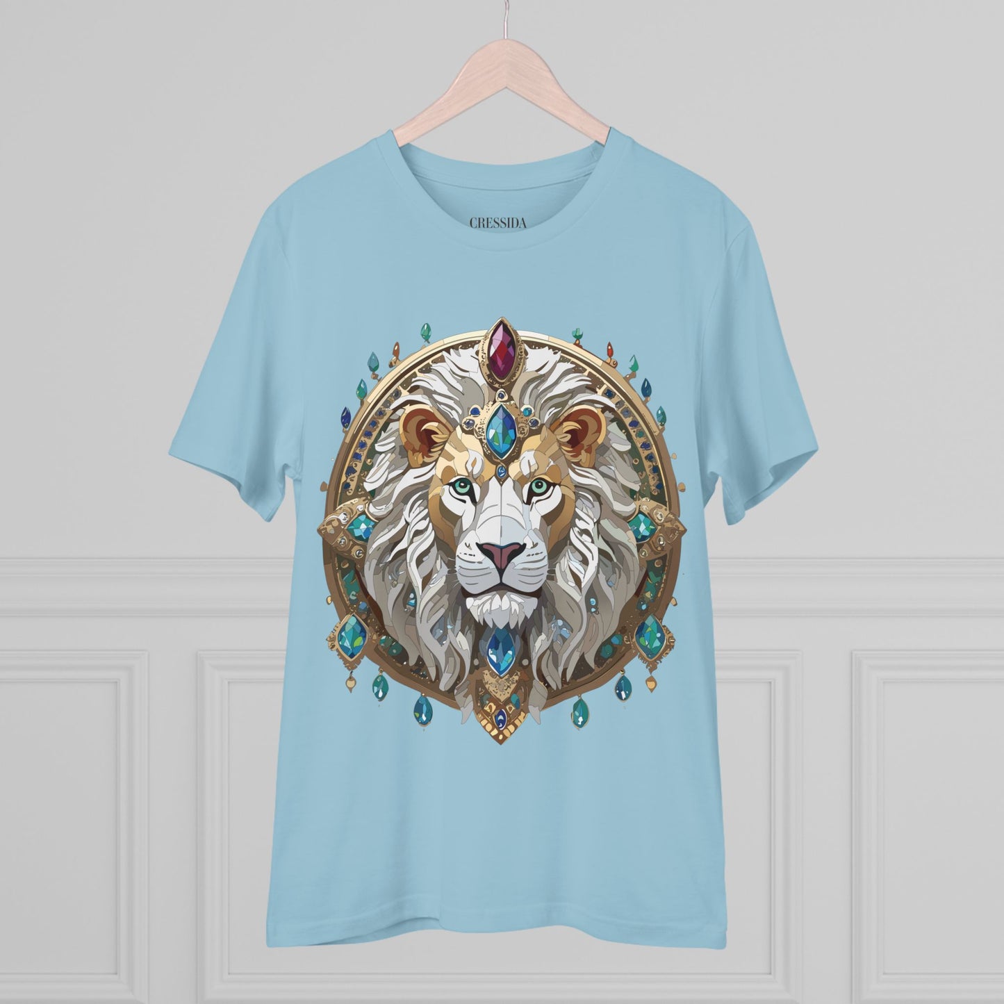 Organic T-shirt with Animals - Lion