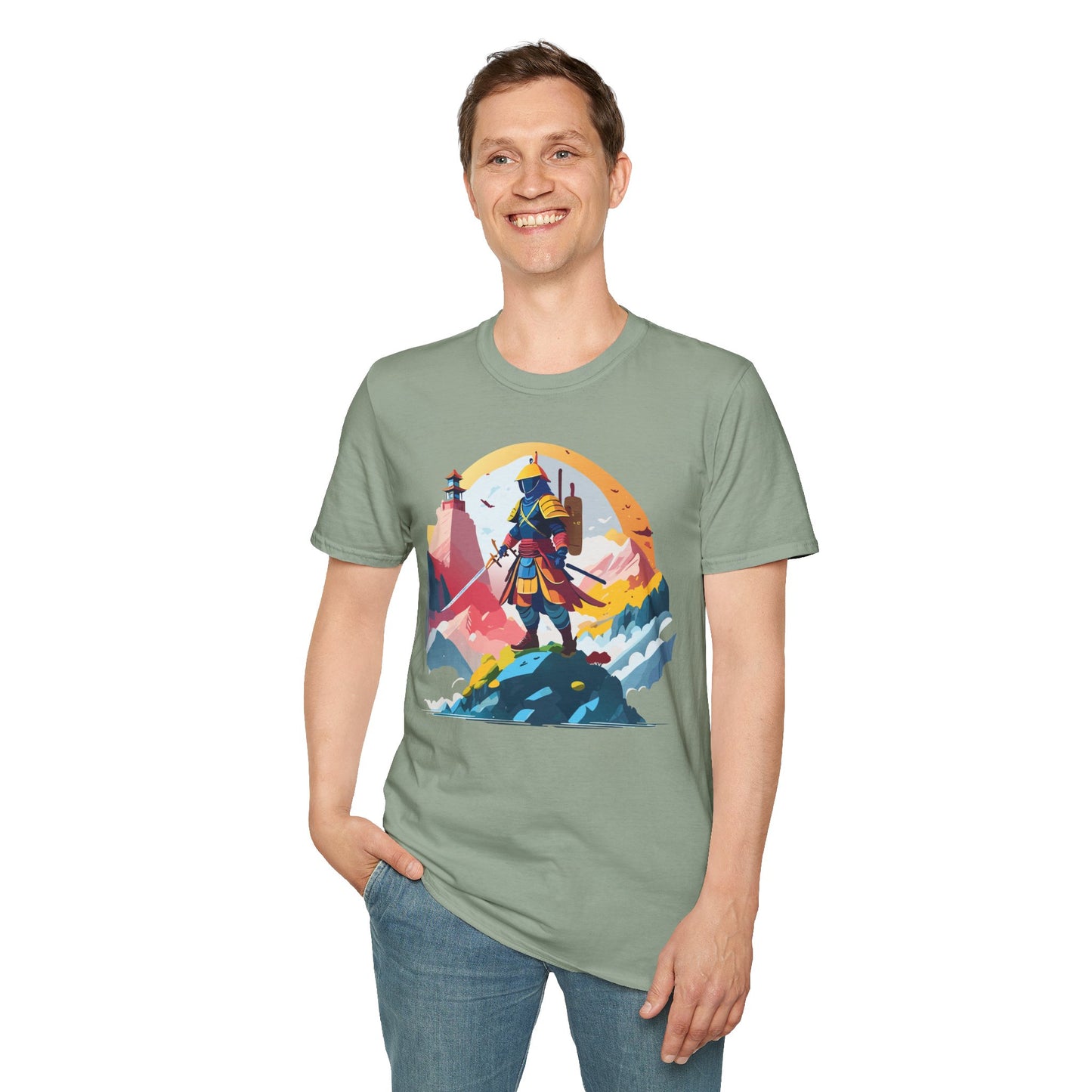 Samurai Shirt, Samurai Tee, T-Shirt with Samurai