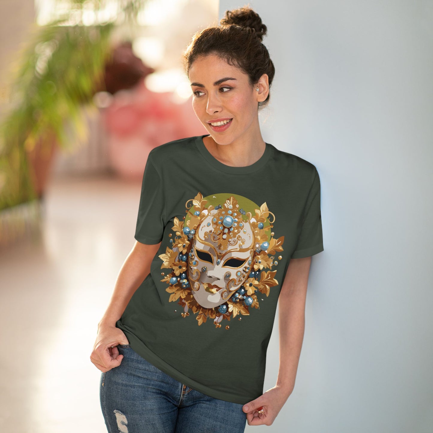 Organic T-shirt with Mask