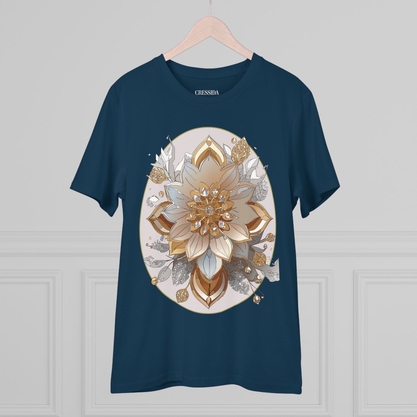 Organic T-shirt with Flower