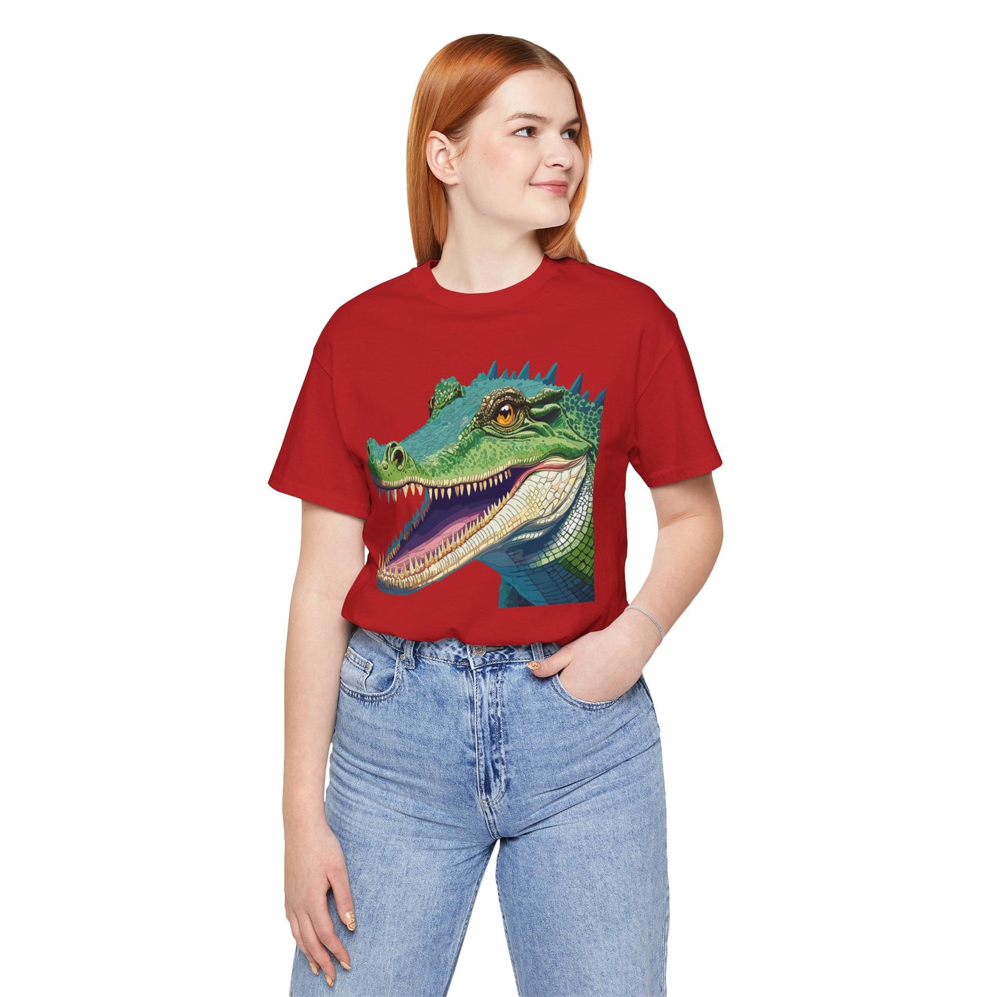 Unisex Animal Shirt, Tee Shirt with Animals, Art Design Tee Shirt, Wild Animals Shirt