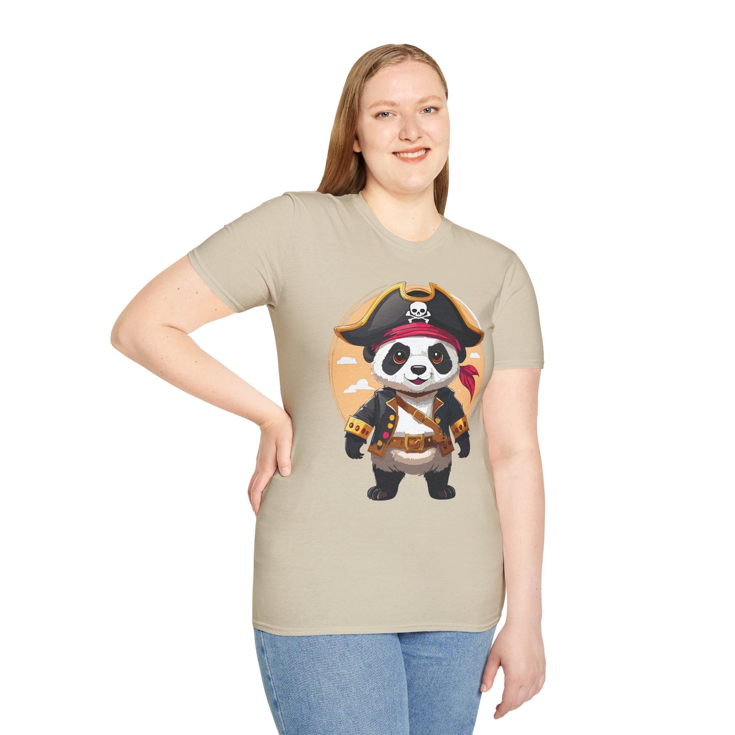 Panda Shirt, T Shirt with Panda, Animal Shirt, Tee Shirt with Animals