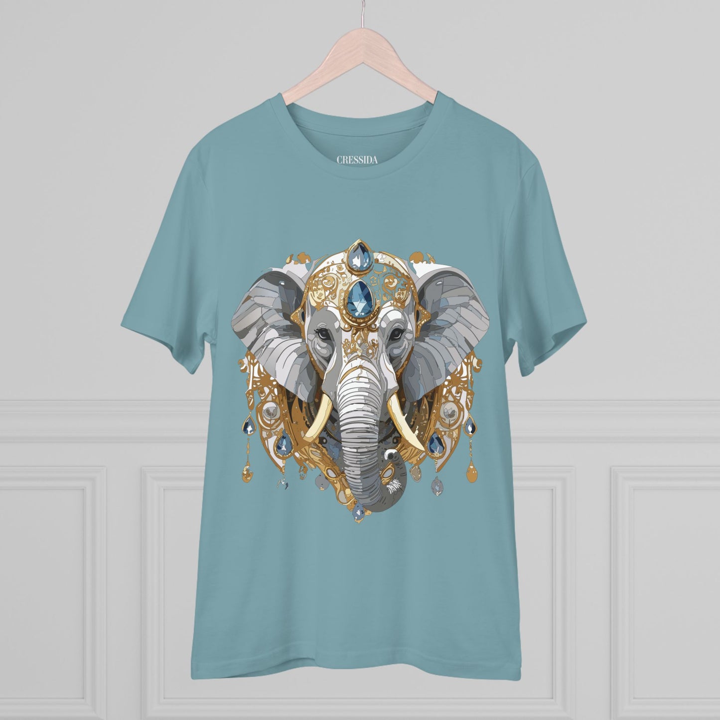 Organic T-shirt with Animals - Elephant