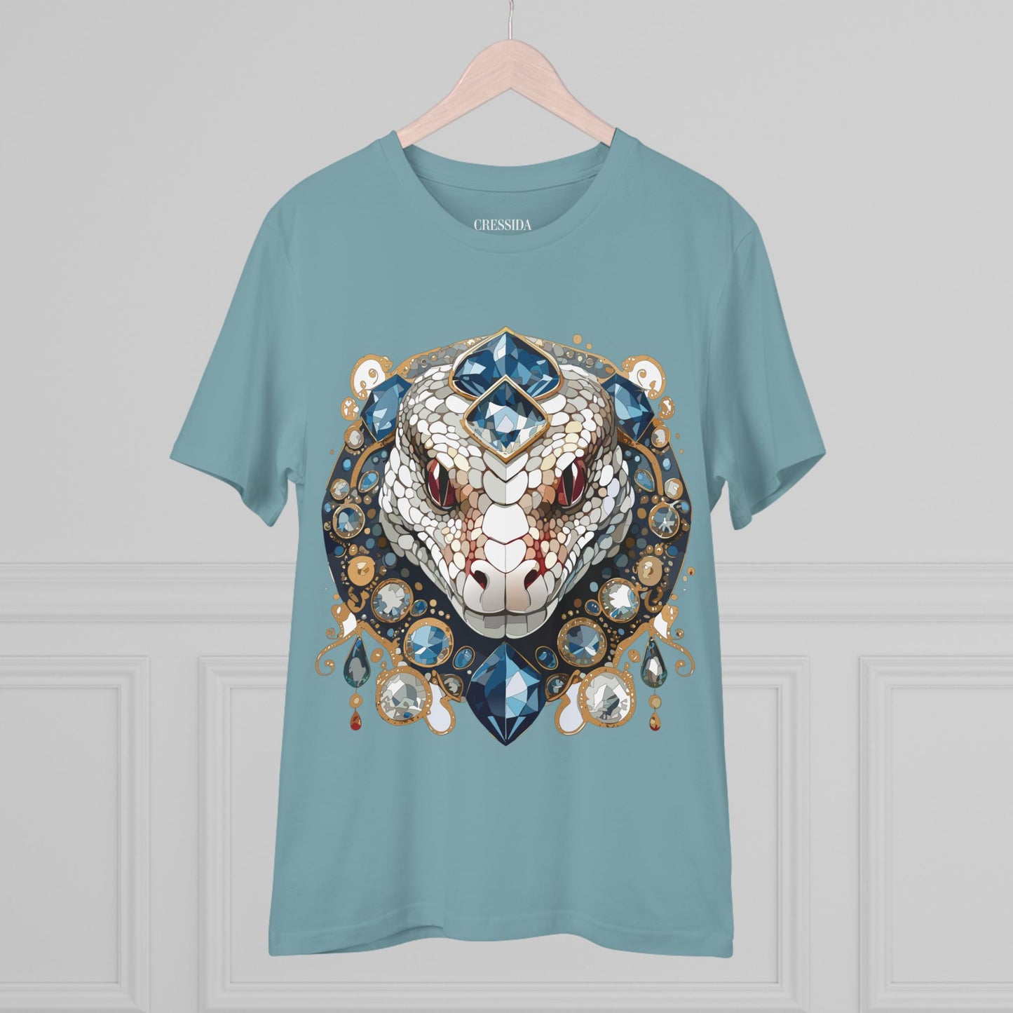 Organic T-shirt with Animals - Python