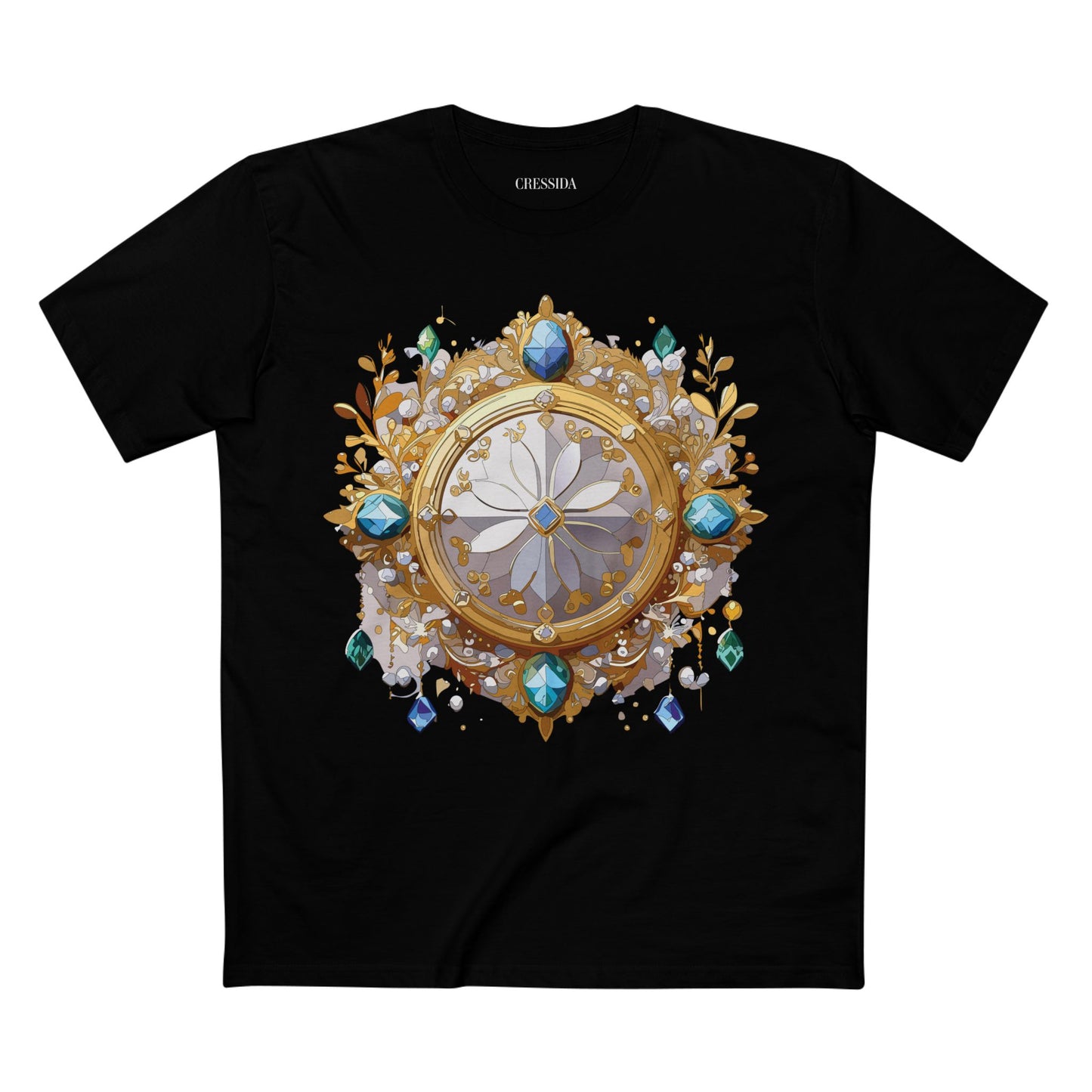 Medallion Shirt, Shirt with Medallion, Tee Shirt with Medal