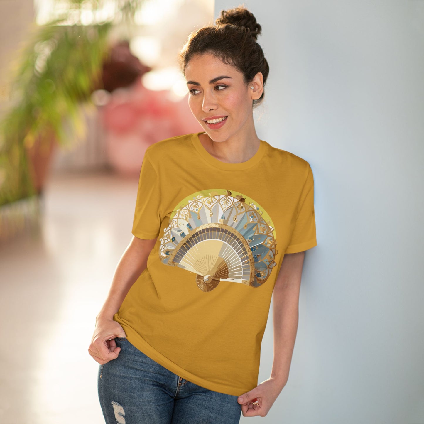 Organic T-shirt with Fan