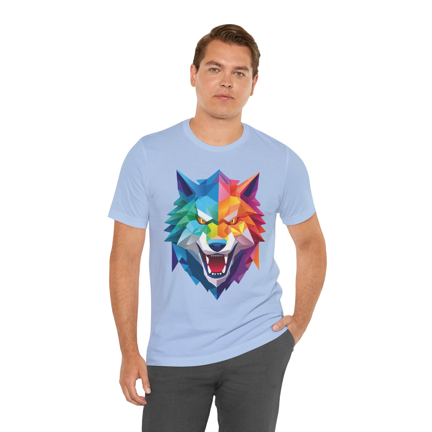 Unisex Animal Shirt, Tee Shirt with Animals, Art Design Tee Shirt, Wild Animals Shirt