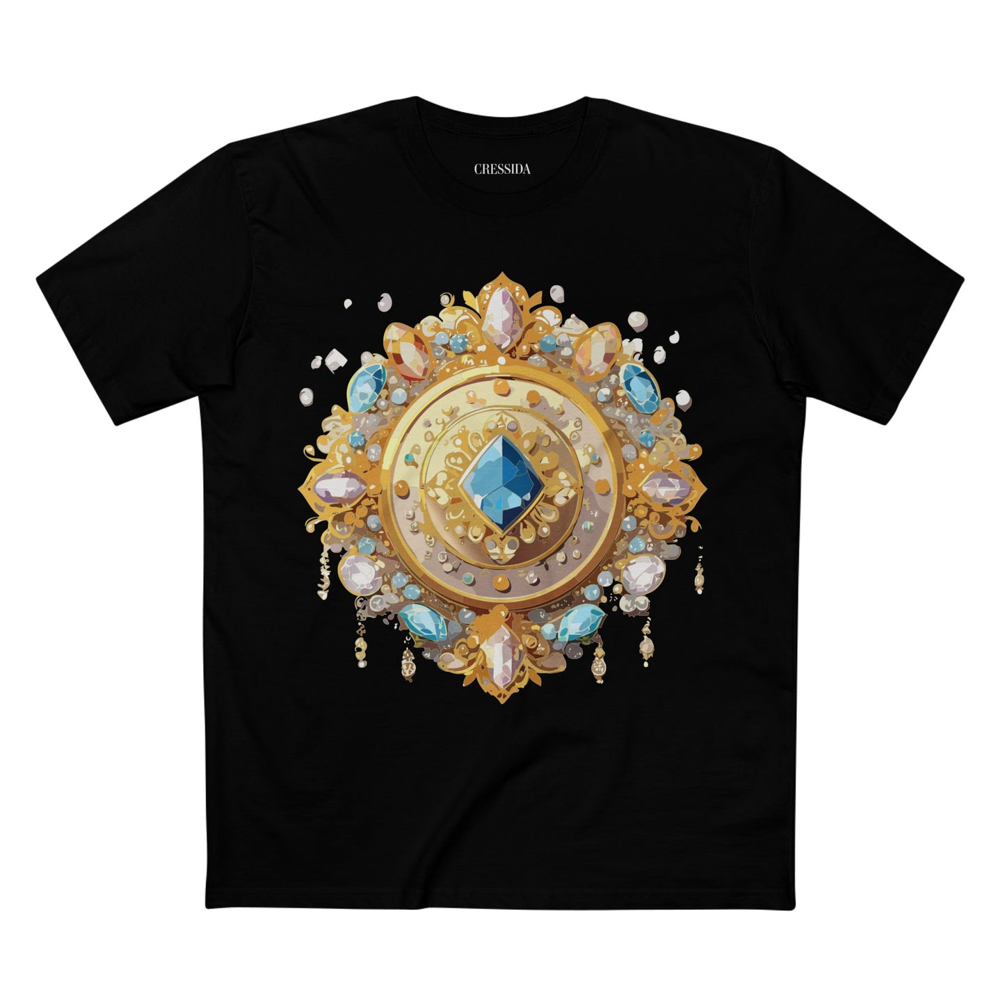 Medallion Shirt, Shirt with Medallion, Tee Shirt with Medal